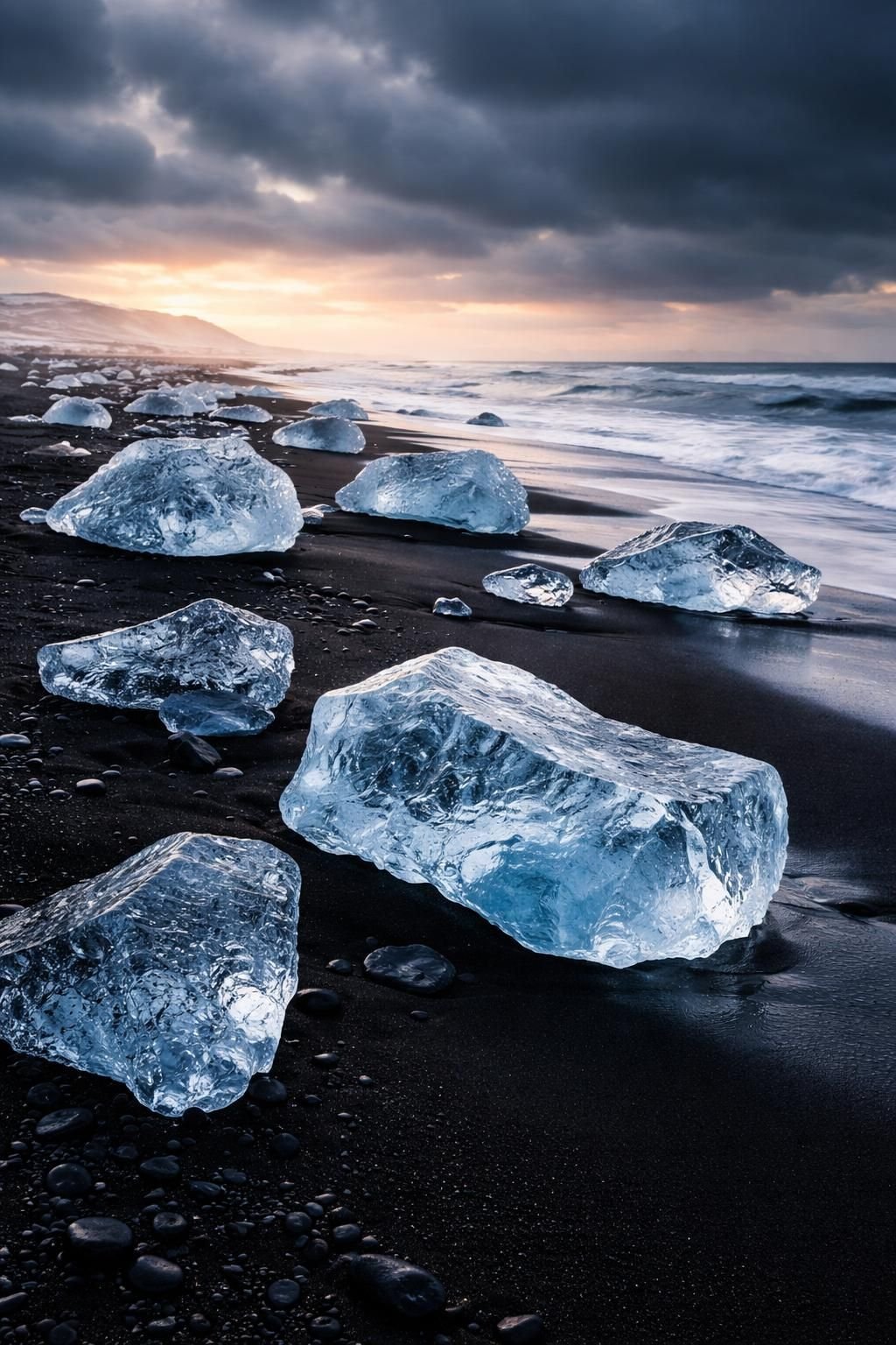 explorez la plage de sable noir en islande, un site naturel spectaculaire offrant des paysages uniques et une expérience inoubliable à ne surtout pas manquer lors de votre voyage.