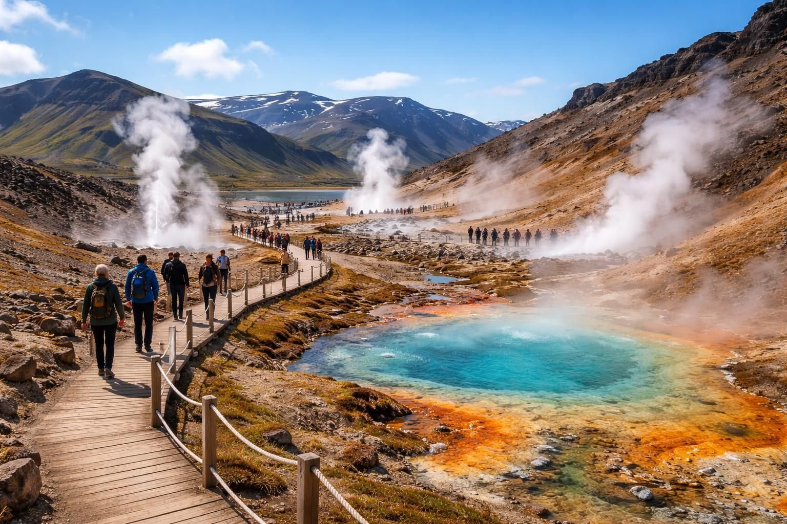 découvrez geysir en islande, le célèbre geyser emblématique, et admirez son activité géothermique unique au cœur des paysages islandais exceptionnels.